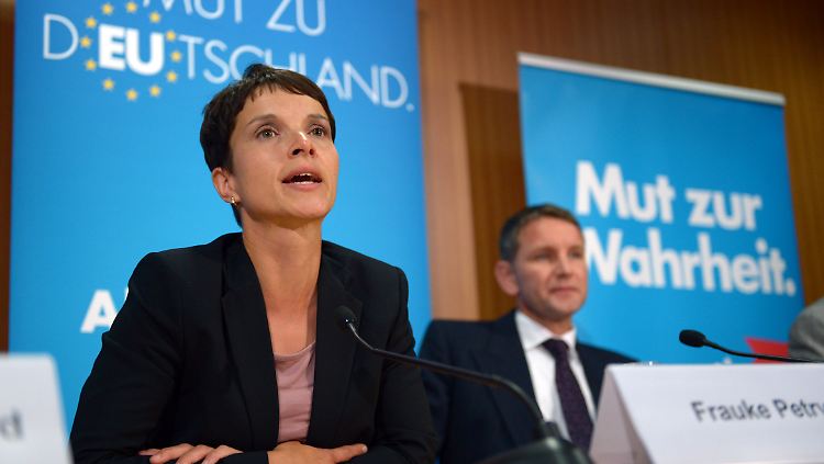 Der Ton zwischen Frauke Petry und Björn Höcke soll alles andere als freundlich sein.