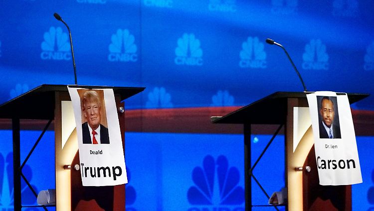 Vor der dritten Debatte erhalten Trumps Ambitionen einen Dämpfer.