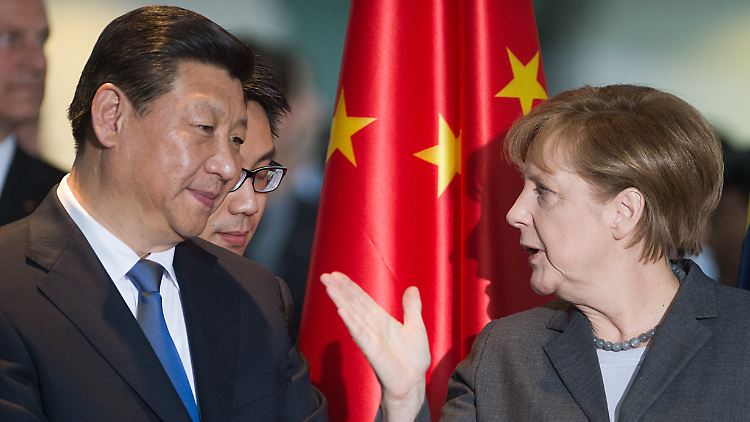 Präsident Xi Jinping und Kanzlerin Angela Merkel treffen erneut aufeinander.