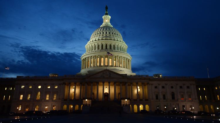 Das Kapitol ist der Sitz des US-Senats in Washington.