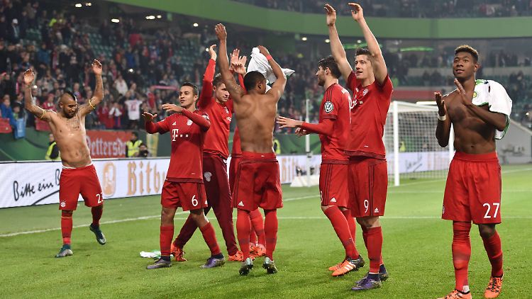 Kräftige Burschen, diese Bayern.