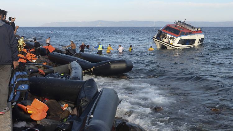 Schon wieder Tote vor Lesbos: Ein völlig überfülltes Boot mit 100 Migranten ist verunglückt.