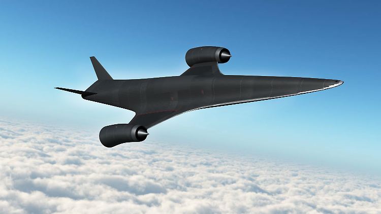 Reaction Engines entwickelt den Raumtransporter Skylon, der mit den Sabre-Triebwerken angetrieben werden soll (Grafik).