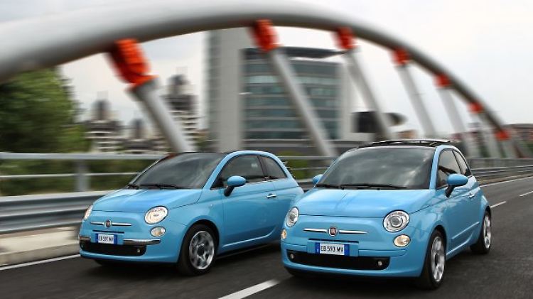 Der Fiat 500 ist schick und auch noch als Gebrauchtwagen teuer.