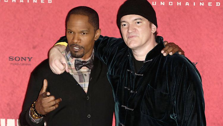 Tarantino hat nicht nur Gegner, sondern auch Unterstützer, wie Jamie Foxx. 