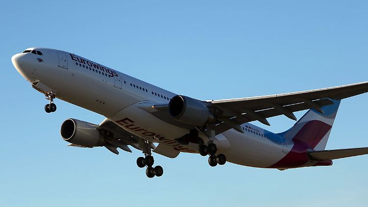 Eurowings-Maschine: Das Angebot droht zum Rohrkrepierer zu werden.