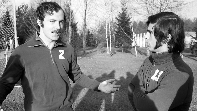 Sieh an: Der Franz trägt Schnäuzer.