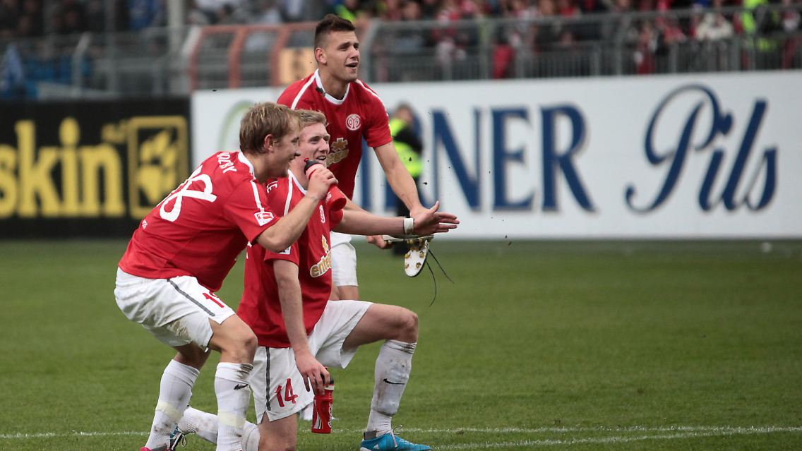 Die Mainzer Boyband mit Adam Szalai, Andre Schürrle und Lewis Holtby sorgte gegen Hoffenheim für drei der vier Mainzer Tore.