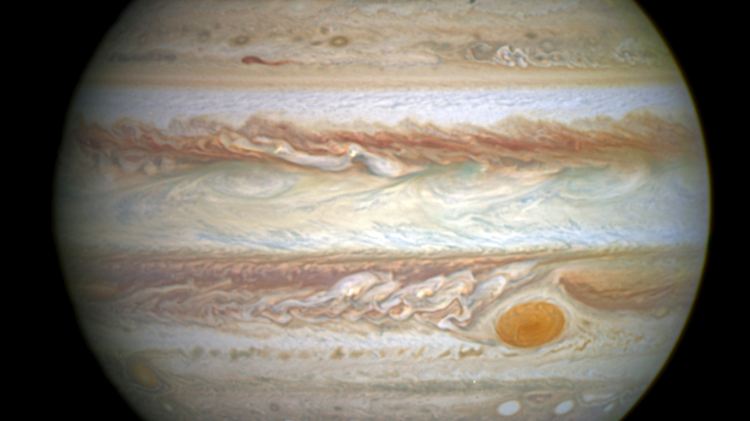 Der Jupiter ist mit einem Durchmesser von rund 143.000 Kilometern der größte Planet des Sonnensystems.