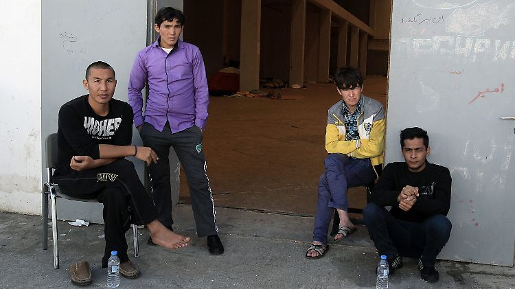 Afghanische Migranten in Athen. Bis sie in Deutschland ankommen, könnten bereits neue Richtlinien für sie gelten.