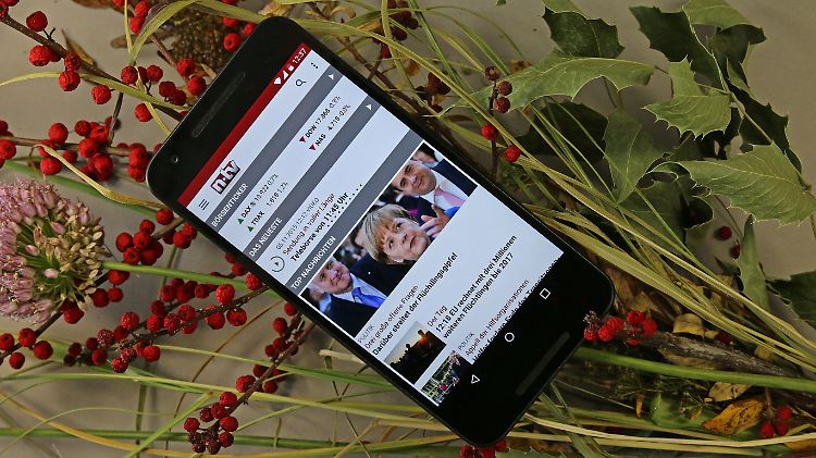 Das Design des Nexus 5X ist sehr schlicht.