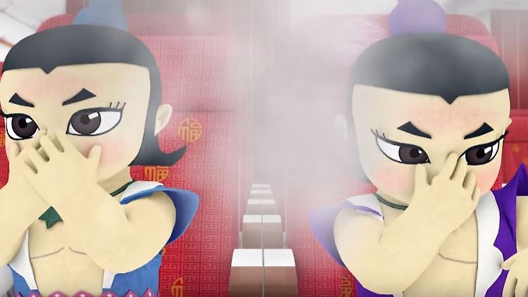 Die Fluggesellschaft Hainan setzt in ihren Sicherheits-Filmen unter anderem auf in China populäre Animationsfiguren.