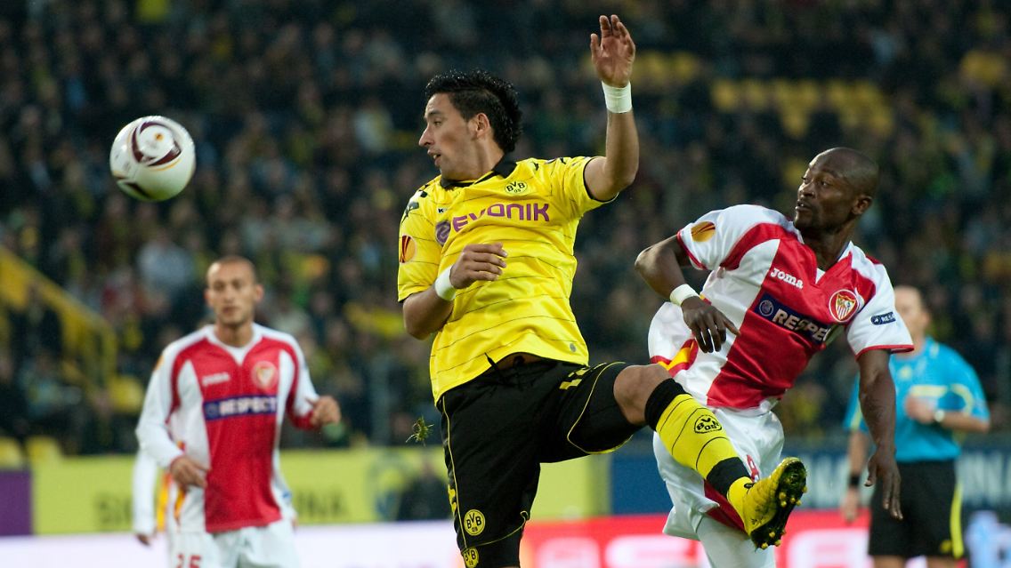 In Topform: Lucas Barrios glänzt in dieser Saison als Torjäger und Vorbereiter. Die Bayern warten noch auf das erste Stürmertor in der Liga.