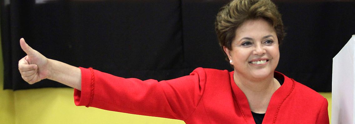 Dilma Rousseff "ist bereit". Sie will Brasilien zu einem Industrieland machen.