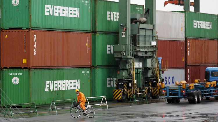 Minus 7 und minus 20 Prozent: Chinas Handelsdaten bereiten Kopfzerbrechen.