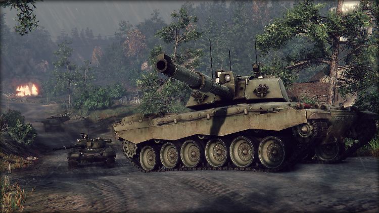 Detailgetreu: Einer der Panzer in "Armored Warfare".