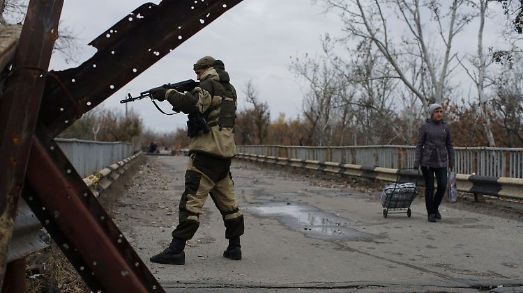 In der Ostukraine droht Zivilisten die ständige Gefahr, verschleppt zu werden.