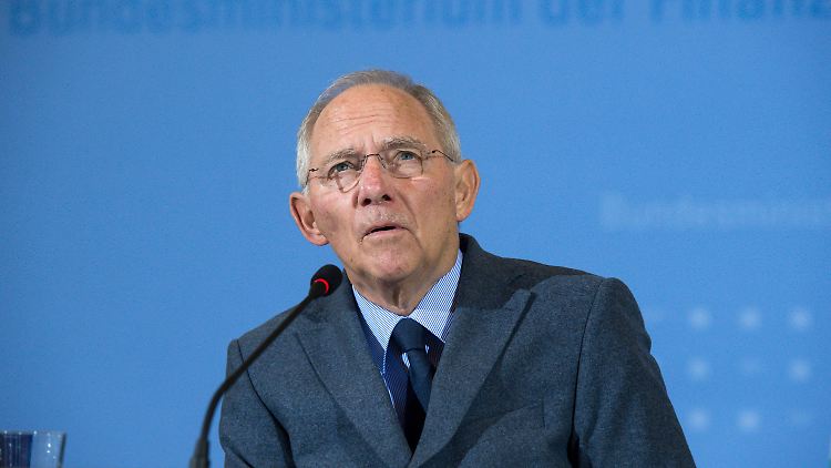 Der Lawinen-Vergleich von Wolfgang Schäuble kommt nicht besonders gut an.