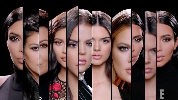 Fünf Schwestern sind die Stars von "Keeping Up with the Kardashians"