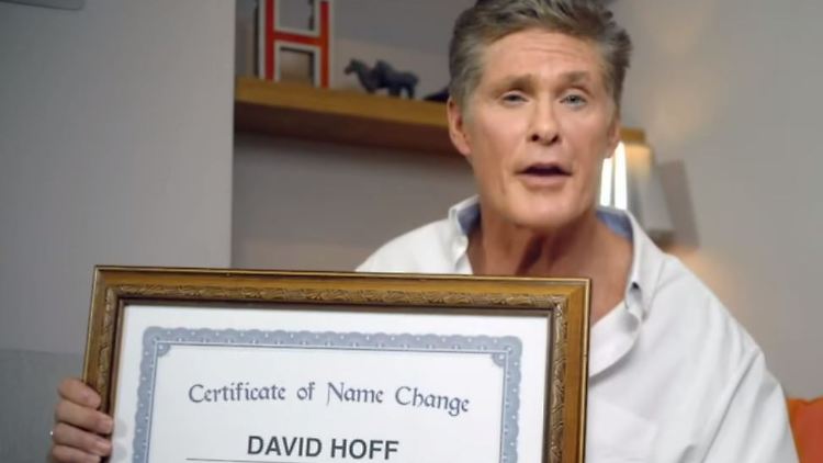 Wer's glaubt, wird selig: David (Hassel)Hoff.