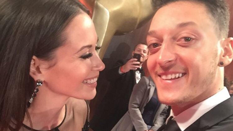 Wie früher: Mandy und Mesut beim Bambi. 