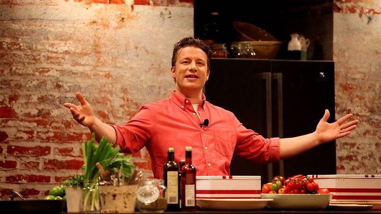 Jamie Oliver in seinem Element.