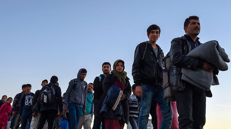 Mehr als neun Milliarden Euro zur Bewältigung der Flüchtlingskrise.