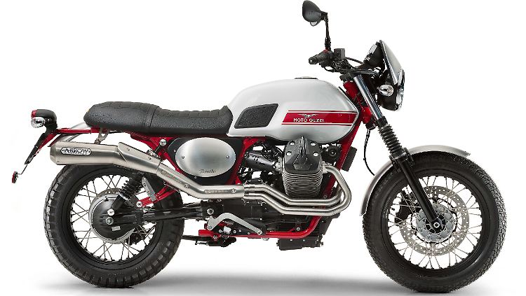 Das Einstiegsmodell V7 dienst Moto Guzzi als Basis für die neue Version V7 Stornello.