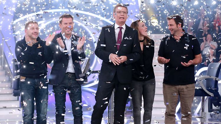 Spielten 439.000 Euro für einen guten Zweck ein: die Kandidaten.