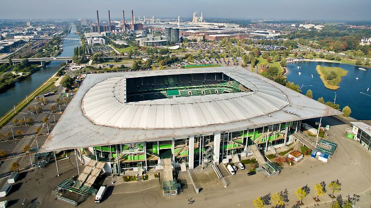 Die Volkswagen-Arena.
