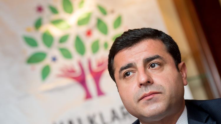 HDP-Chef Demirtas wird auch von Nicht-Kurden unterstützt und ist damit einer der wichtigsten Rivalen von Erdogan.