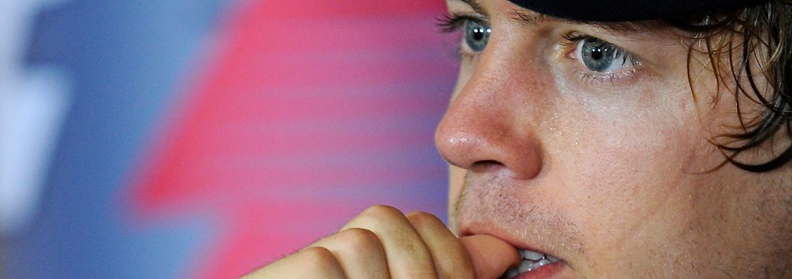 "Ich bin zum Glück kein Hellseher": Sebastian Vettel.