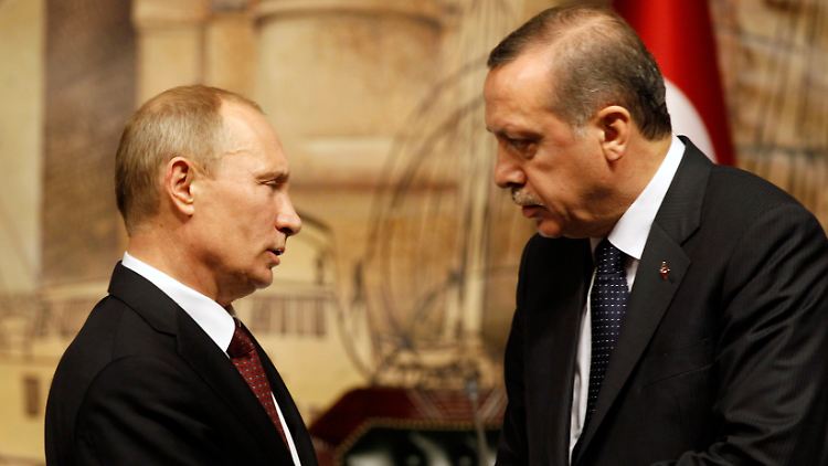 Zwischen Wladimir Putin und Recep Tayyip Erdoğan herrscht Funkstille.  