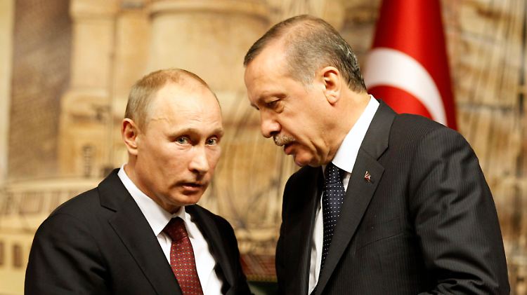 Putin und Erdoğan sahen sich lange als Partner. Im Syrien-Konflikt vertreten sie unvereinbare Positionen.
