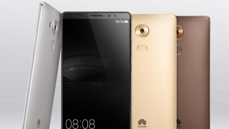Das Mate 8 ist ein 6-Zoll-Phablet mit beinah randlosem Display.