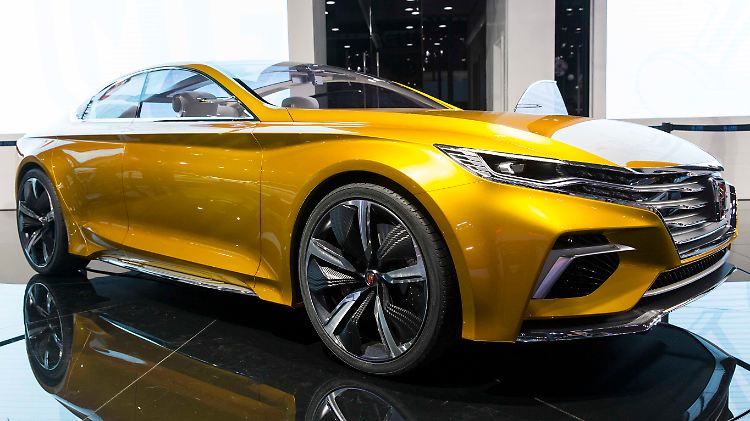 Die schnittige Studie von Roewe gehört auf der Guangzhou Auto Show zu den schönsten Modellen.