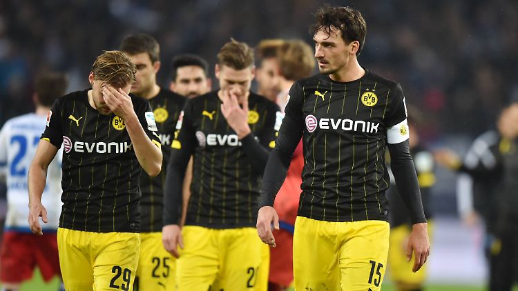 Das war wenig nichts in Hamburg: Und so wollen sich die Dortmunder um Kapitän Mats Hummels heute wieder anstrengen.