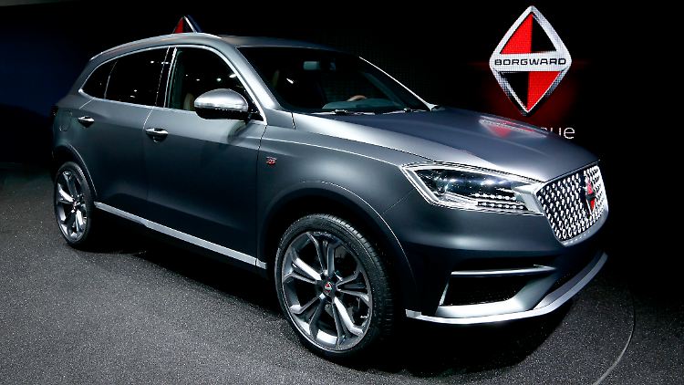 Den Borgward BX7 hatte der Hersteller im Herbst auf der IAA präsentiert.