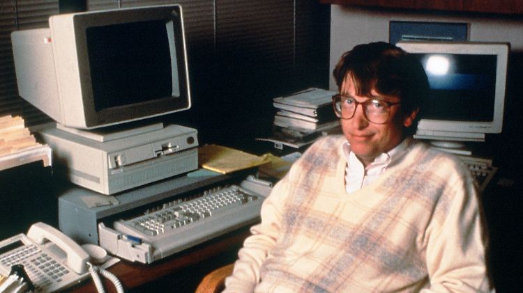 Hat auch mal klein angefangen: Microsoft-Gründer Bill Gates in jungen Jahren.