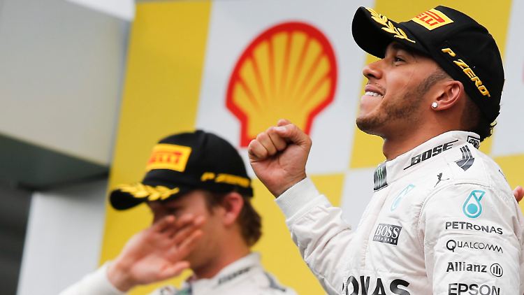 Nico Rosberg und Lewis Hamilton, als "König der Saison" ein definitives Top.