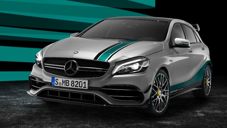 Nur begrenzt verfügbar: Der Mercedes-AMG Petronas 2015 World Champions Edition.