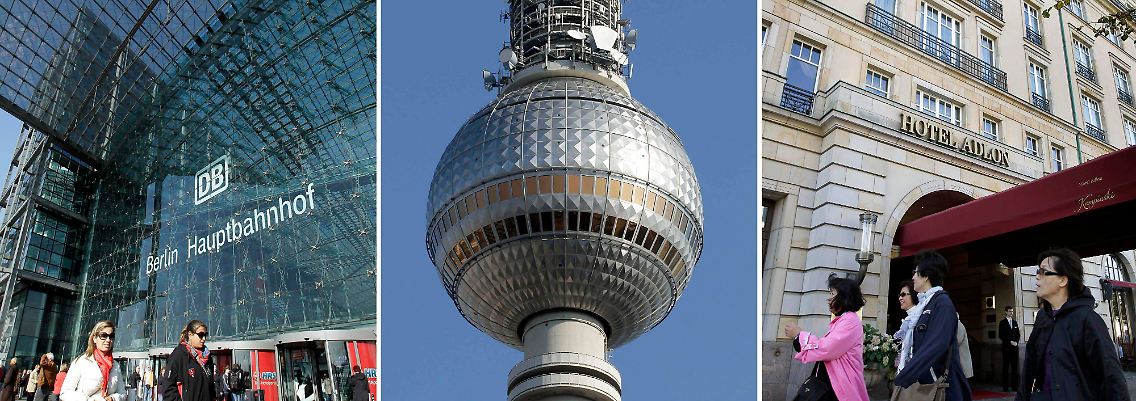 In Berlin sollen der Hauptbahnhof, der Fernsehturm und das Hotel Adlon am Brandenburger Tor zu den Terrorzielen der Al-Kaida gehören.