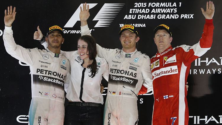 Nico Rosberg war auch in Abu Dhabi der schnellere Silberpfeil und verdarb Weltmeister Lewis Hamilton den Saisonabschluss.