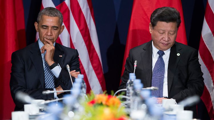 US-Präsident Obama (l.) und Chinas Präsident Jinping sind besonders wichtig. Ihre Staaten sind die größten Emittenten von klimaschädlichen Gasen.