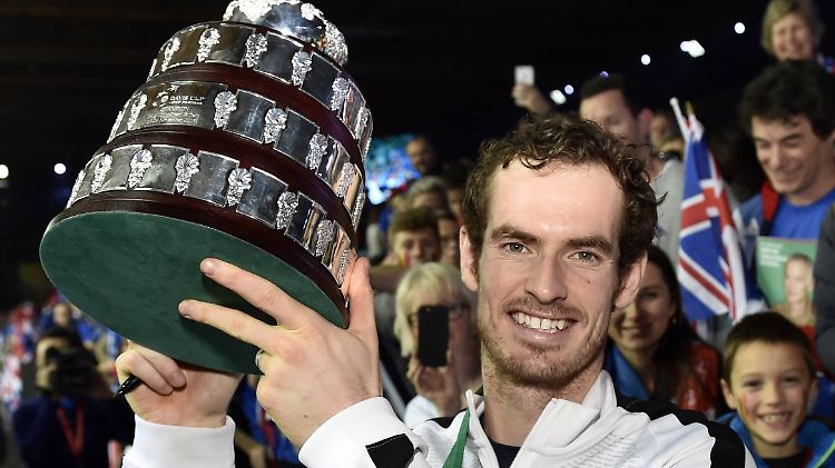 Andy Murray hat für Großbritannien elf von zwölf Siegen geholt: Damit macht er den Titelgewinn möglich. 