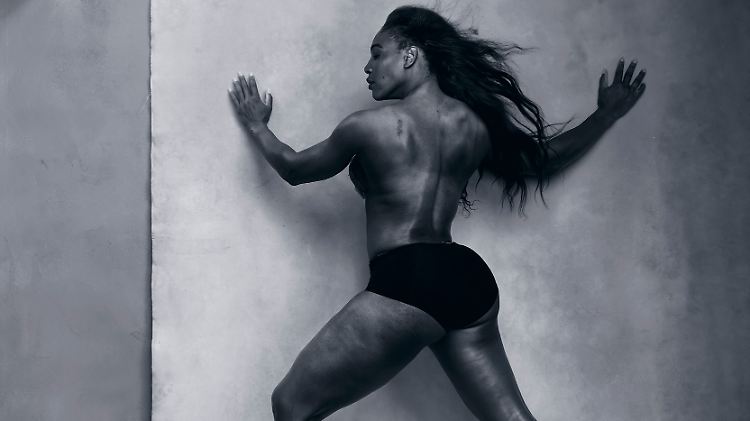 Eine der Protagonistinnen im Pirelli-Kalender 2016: Tennis-Profi Serena Williams.