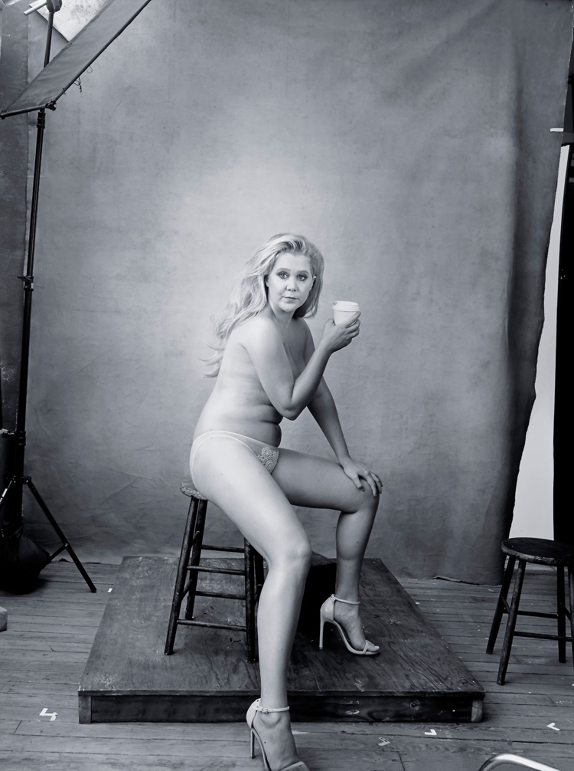 Zu den Frauen, die Annie Leibovitz für den Pirelli-Kalender 2016 abgelichtet hat, zählen Komikerin Amy Schumer, ...
