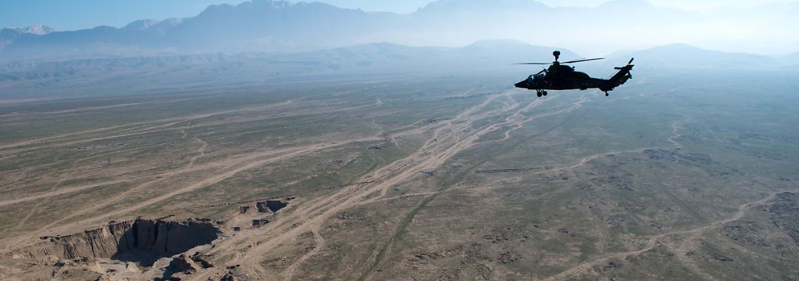 Ein Tiger beim Einsatz in Afghanistan im Jahr 2012.
