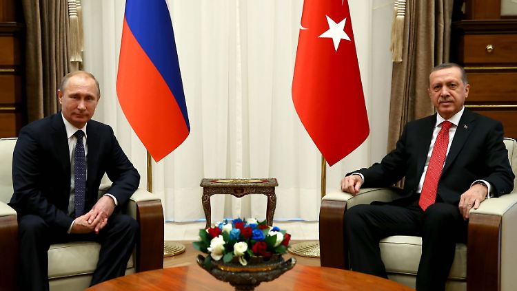 Als dieses Foto gemacht wurde, herrschte noch keine Krise zwischen Moskau und Ankara. Die Aufnahme stammt von einem Treffen im Dezember 2014.