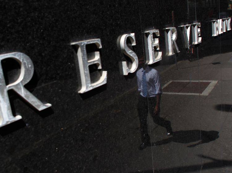 Spiegelglatte Fassade: In Sydney haben die Währungshüter in der "Reserve Bank of Australia" den erwarteten Zinsschritt nicht vollzogen.